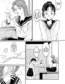 A Sukeban, A Transfer Student, And Their Silly Little Game
