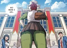 Orc Girl Goes To High School