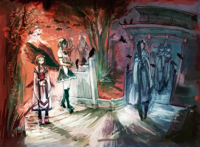Touhou – Until the Water Became Wholly Red (Doujinshi)